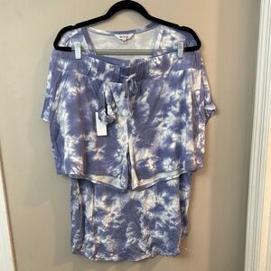 NWT Wildfox Tie Dye Lounger Pajama Set